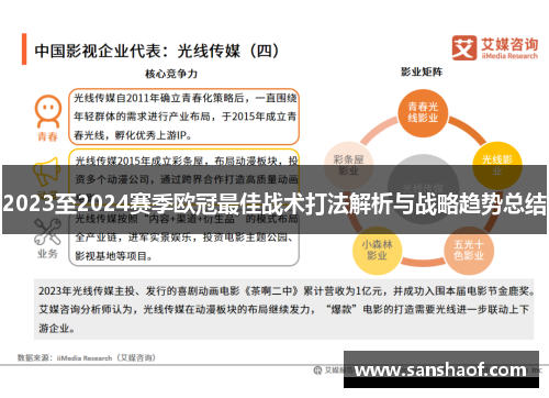2023至2024赛季欧冠最佳战术打法解析与战略趋势总结