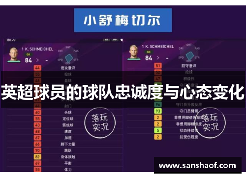英超球员的球队忠诚度与心态变化